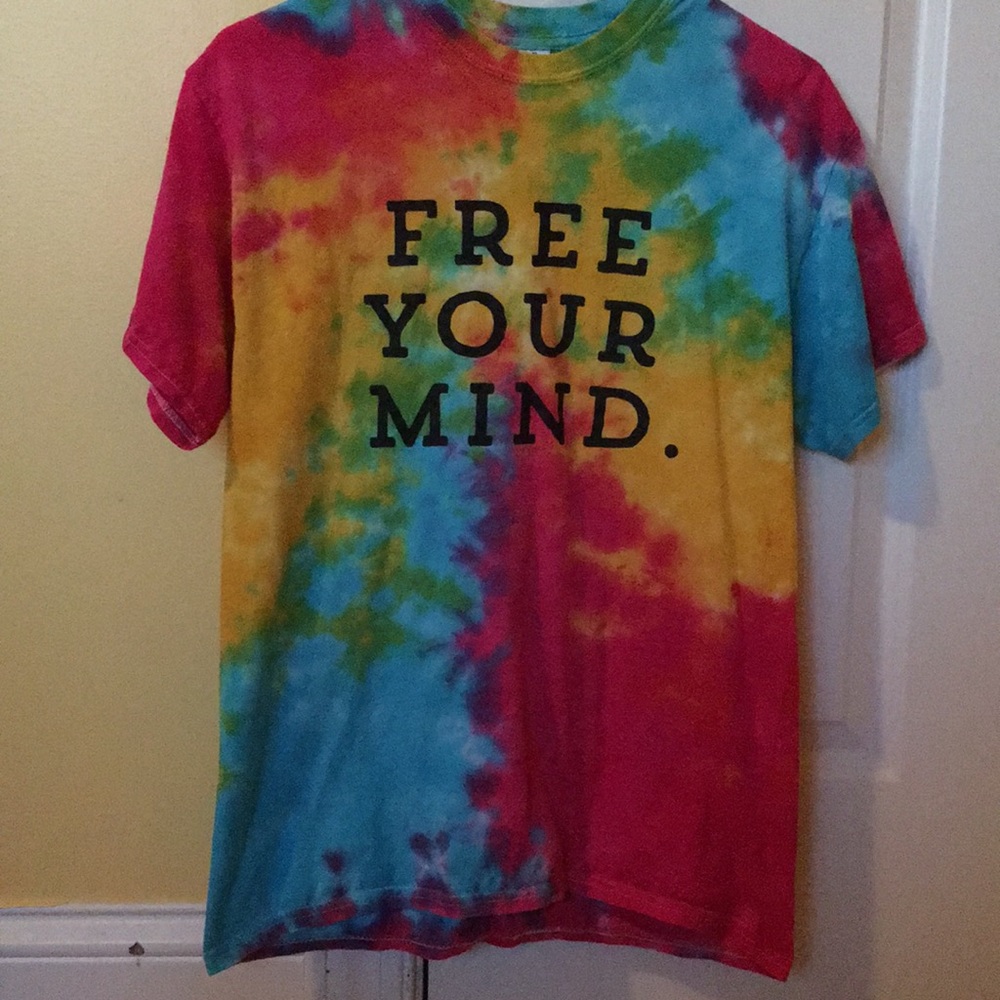 Tie dye short sleeve